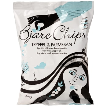 Chips Tryffel & Parmesan 200g Bjäre Chips 