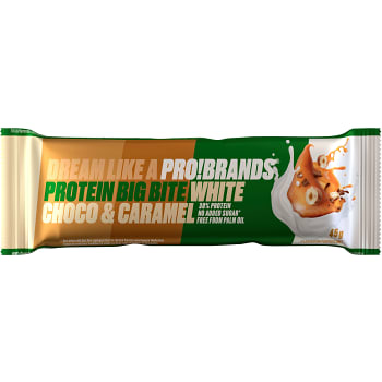 Proteinbar White Choco & Caramel 45g Probrands | Handla mat online från ...