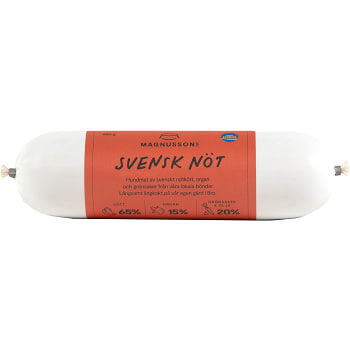 Hundmat Svensk Nöt 650g Magnusson