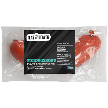 Middagskorv Vegan 350g Peas of Heaven