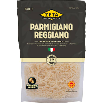 Parmigiano Reggiano riven 85g Zeta