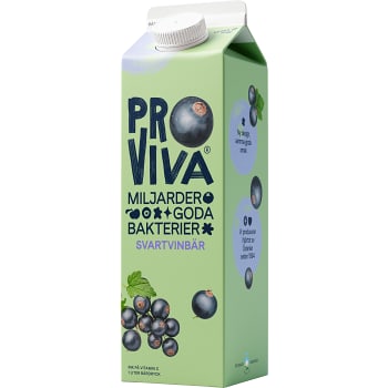Fruktdryck Svart vinbär 1l Proviva