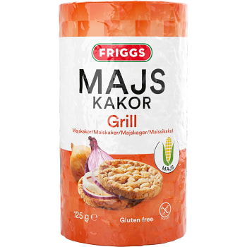 Majskakor Grill Glutenfri 125g Friggs