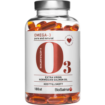 Omega 3 Pure &amp; Natural 180-p BioSalma