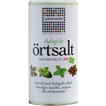 Örtsalt med Naturligt jod Ekologisk 170g Spicemaster