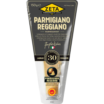 Parmesan Parmigiano Reggiano 30mån 150g Zeta