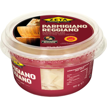 Parmigiano reggiano Flarn av parmesan 95g Zeta
