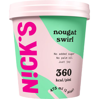 Glass Nougat Swirl 473ml Nick´s