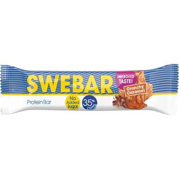 Proteinbar Swebar Crunchy caramel 50g Dalblads 