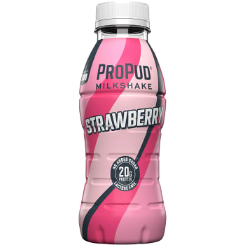 Proteindryck Milkshake Jordgubb ProPud 330ml NIJE