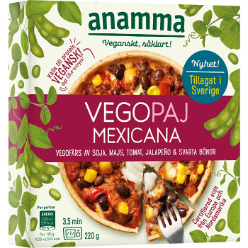 Vegopaj Mexicana 220g Anamma