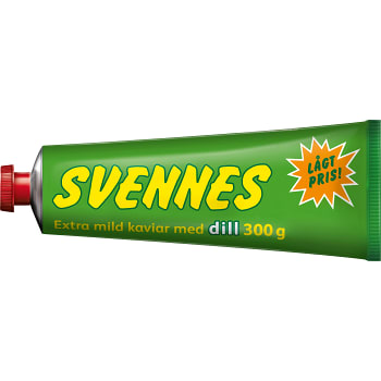 Kaviar mild dill 300g Svennes
