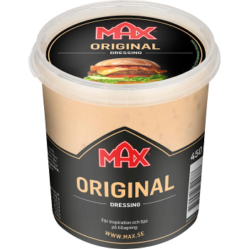 Hamburgerdressing original 450ml Max