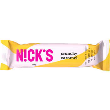 Chokladbar Crunchy Caramel 28g Nick´s
