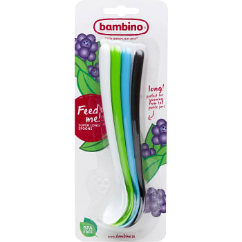 Matningsskedar 4m+ 4-p Bambino