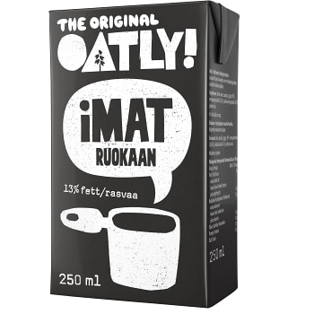 Matlagningsgrädde iMat 13% 2,5dl Oatly