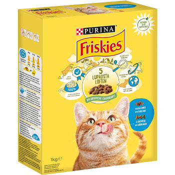 Kattmat Lax & grönsaker 1kg Friskies