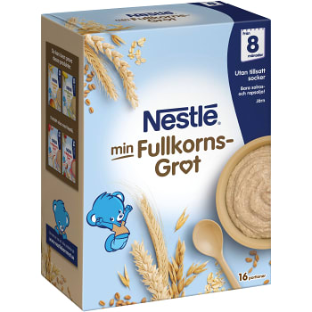 Fullkornsgröt Mild Från 8 mån 480g Nestle
