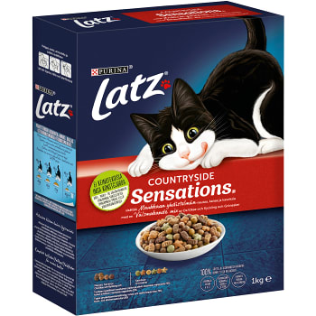 Kattmat Torrfoder Countryside Sensations 1kg Latz