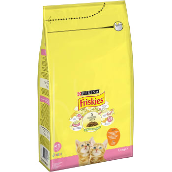 Kattmat Junior Kyckling Grönsaker 1,4kg Friskies