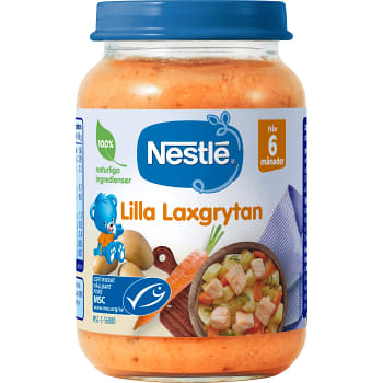 Barnmat Lilla Laxgrytan MSC 6 mån 190g Nestle