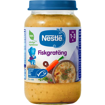 Barnmat Fiskgratäng 1-3 år 220g Nestle
