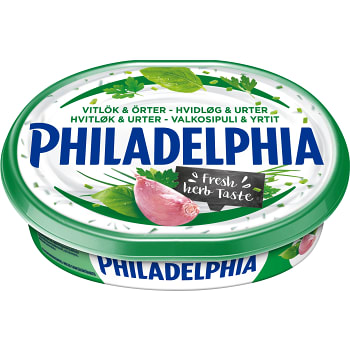 Färskost Vitlök &amp; örter 20% 200g Philadelphia