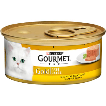 Kattmat Kyckling i paté 85g Gourmet