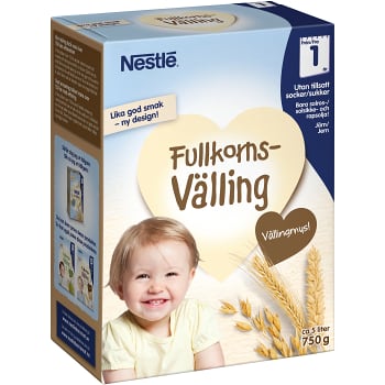 Välling Fullkorn 12m 5l Nestle