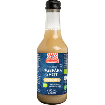 Frukt shot Ingefära ekologisk 250ml Kung Markatta