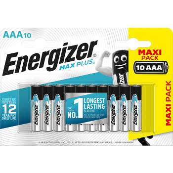 Batteri Max Plus AAA 10-p Energizer | Handla mat online från din lokala ...