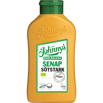 Senap Sötstark Ekologisk 500g Johnnys