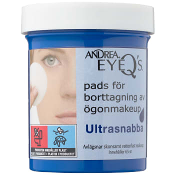 Ultra quick Sminkborttagning Pads 65st Andrea