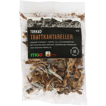 Trattkantarell Torkad 15g