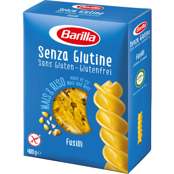  Pasta Fusilli Glutenfri 400g Barilla