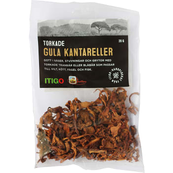 Kantarell Gul Torkad 20g