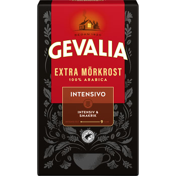 Bryggkaffe, Intensivo, Extra mörkrost, 425g, Gevalia