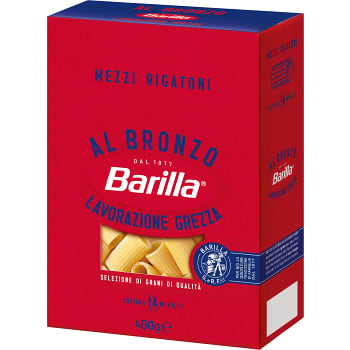 Pasta Mezzi Rigatoni Al Bronzo 400g Barilla