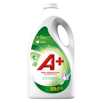 Tvättmedel White flytande 3600ml A+
