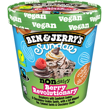 Sundae Berry Revolutionary Vegan 427ml Ben &amp; Jerrys