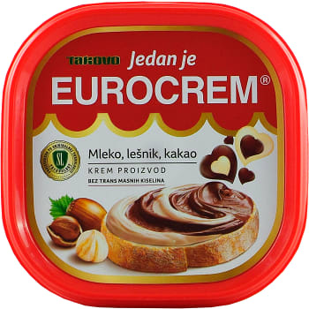 Eurocrem Bredbar 500g Swiss Alp