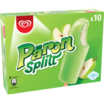 Päronsplitt 10-p 540ml GB Glace