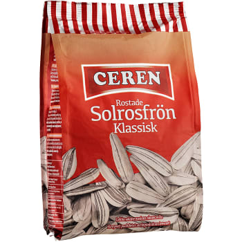 Rostade Solrosfrön Klassiska 250g Ceren