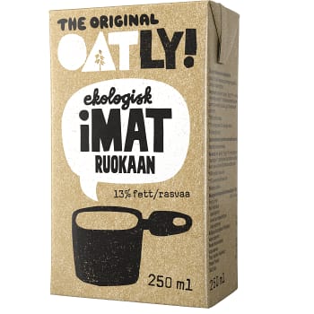 iMat Havregrädde 13% 250ml KRAV Oatly