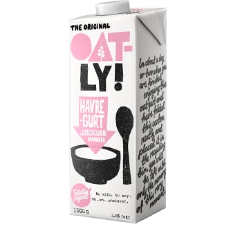 Havregurt Jordgubb 2% 1l Oatly