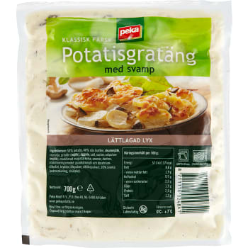 Potatisgratäng med Svamp 700g Peka