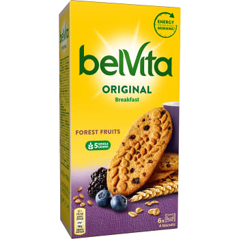 Fullkornskex Skogsbär 300g Belvita