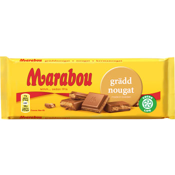 Gräddnougat 100g Marabou