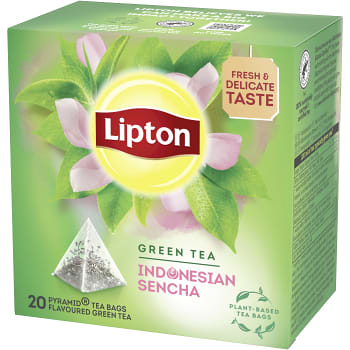 Grönt Pyramidte 20-p Lipton