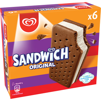 Glass Sandwich original 6-p GB Glace